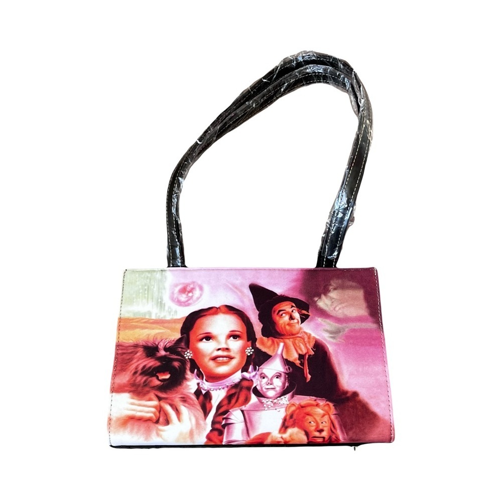 New Wizard of Oz Embellished Structured Satchel Purse Handbag